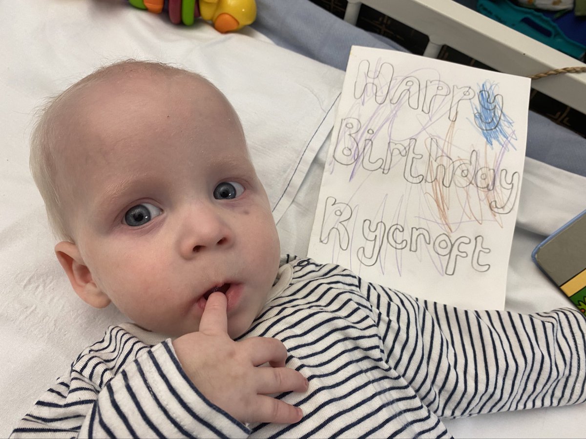 Rycroft only got to celebrate one birthday, and it was in hospital. In February, we will mark his 2nd birthday in the same place, Colchester Children’s Ward, and we want to hand them a cheque for £20,000 in his memory, so they can continue to help other children like him. 1/8