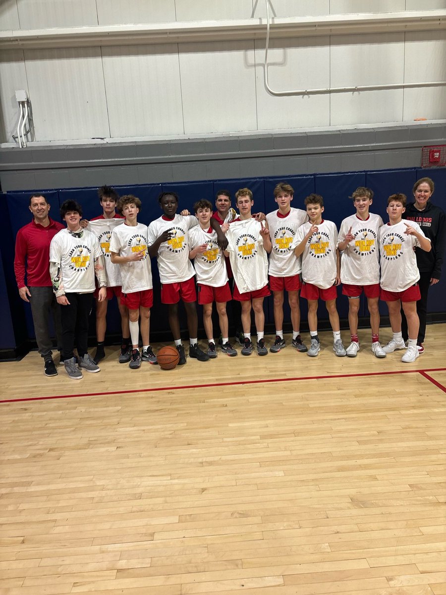 Congratulations to 8th grade travel Bedford, NH on winning the championship!