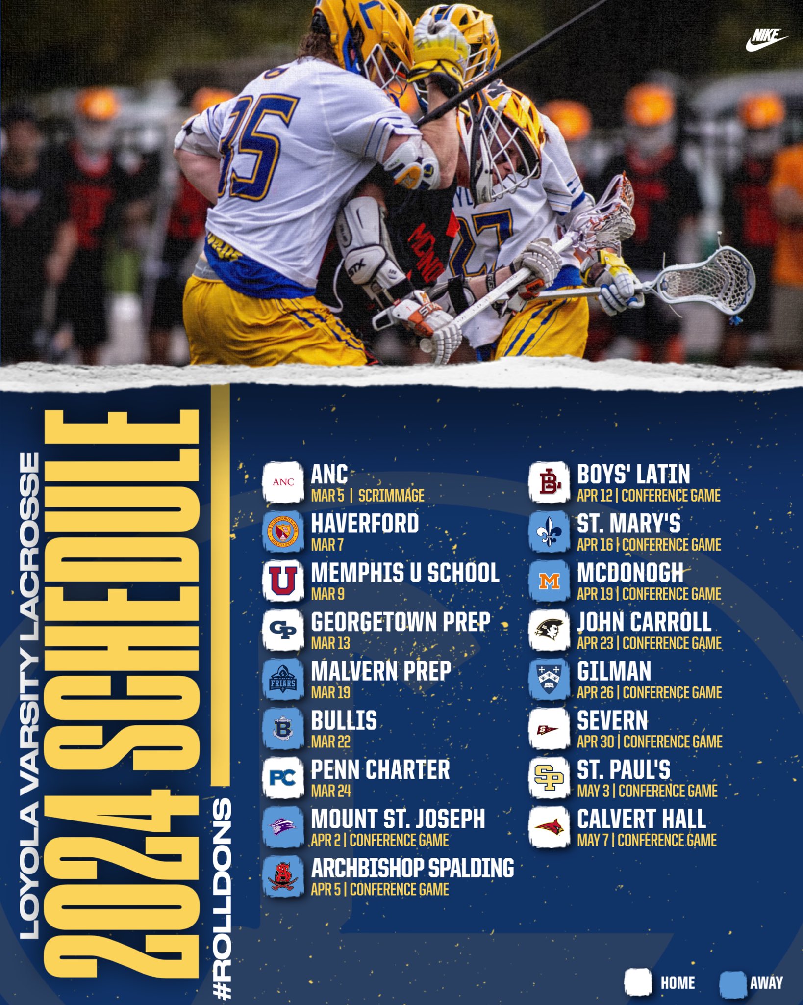 Loyola Blakefield Lacrosse on X: "2024 Schedule is here!  https://t.co/uZQsWi0SIu" / X