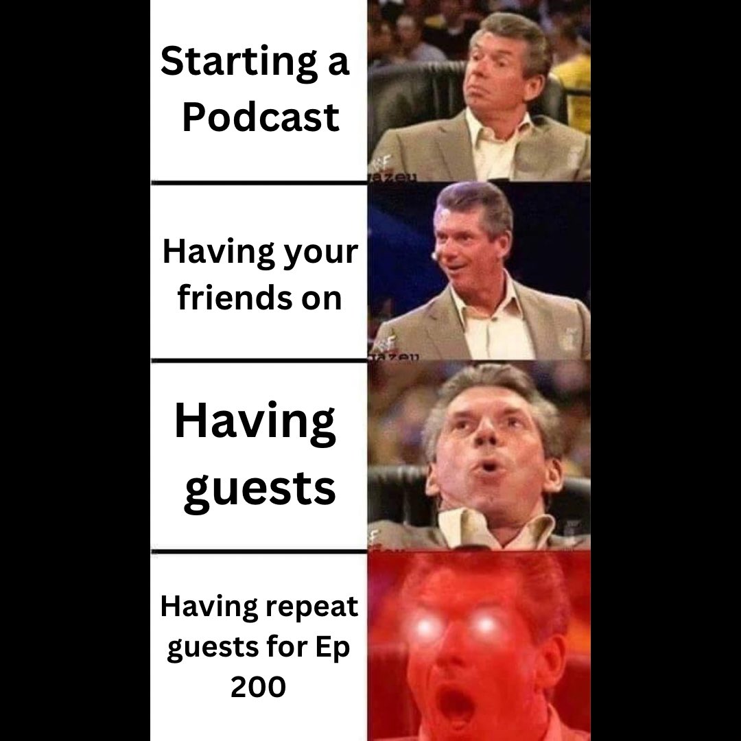 Podioslave's tweet photo. How it feels in the Podioslave camp today.
Big one coming from us tomorrow. You won’t want to miss it. #ep200 https://t.co/ARerRjiqTi