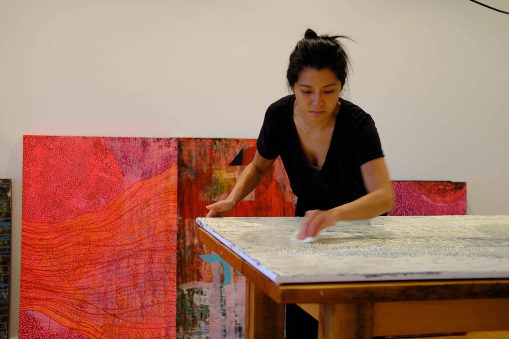 Meet the artist: 5 Questions to SANTO purplehazemag.com/2024/01/14/mee…