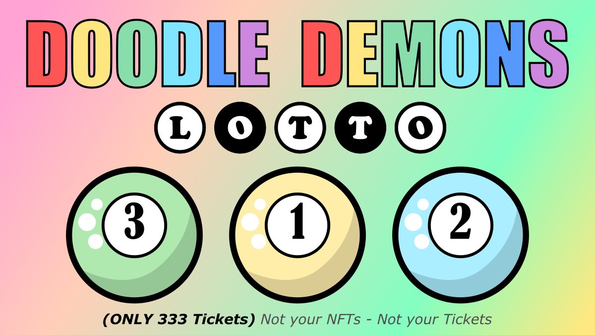 AngelDemonNFTs's tweet photo. ❤️GM Fam,

😲With just 333 Doodle Demons supply, members are naturally asking who goes first?

👉Simple answer: Our holders will go first

😲The rest (if any left) will go on a FCFS🤔You do the math baybee🚀

#NFTs #NFTGiveaway #freemints #MintingNow #NFTCommunity #Doodles https://t.co/wp0jEeOCl7