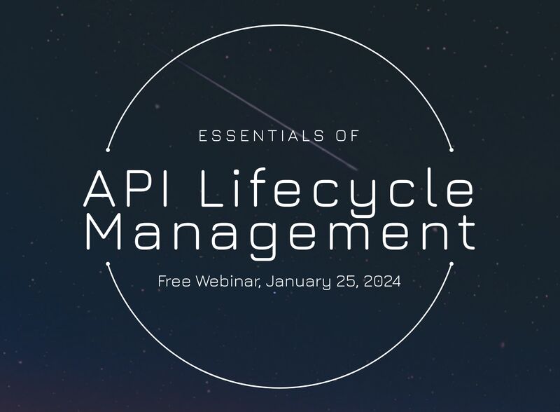 One of the major themes in 2024 is that of API products! API lifecycle management is an essential aspect of this which is why @dluebke and myself run this free webinar: Essentials of API Lifecycle Management; Jan 25, 3.30pm CET, 9.30am EST, 6.30am PST dsa.webinargeek.com/essentials-of-…