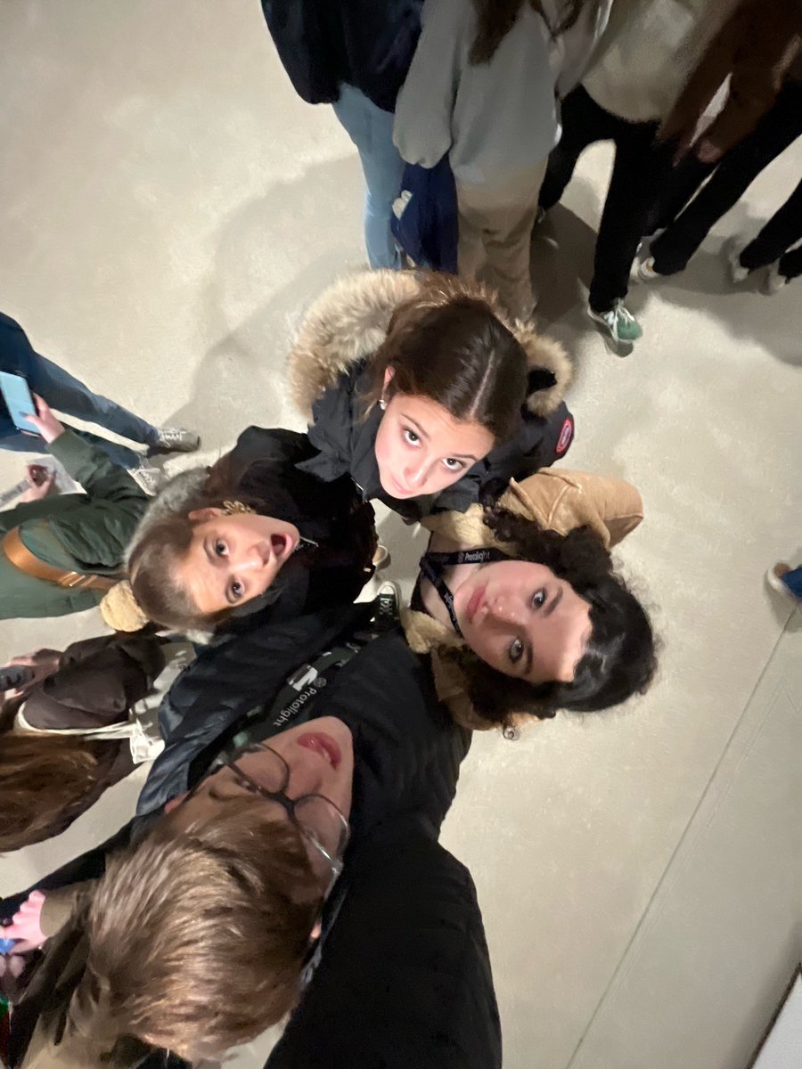 stviatortheatre's tweet photo. This weekend, our Theatre II &amp; Theatre Outreach classes trekked down to ISU for our first ever Illinois High School Theatre Fest! We had a blast attending lots of workshops, performances, and communing with other theatre departments from all over the state! ❄️🎭❄️ @ihstf https://t.co/JECZiMP0Tn