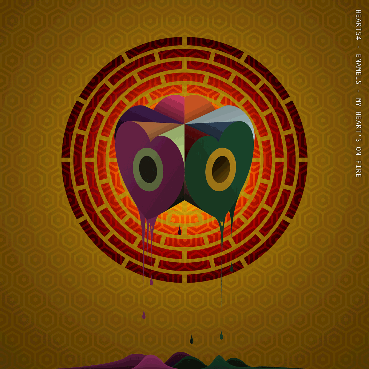 hearts4inc's tweet photo. Prepare to be captivated by HEARTS4 - THE ENAMELS - HEART OF THE CITY, a masterpiece that will leave you mesmerized with a touch of rarity and prestige in this remarkable generative series. #ArtisticAlchemy #InfinitePossibilities #GameChanger #NFT #NFTdrop https://t.co/wb25NVueX6