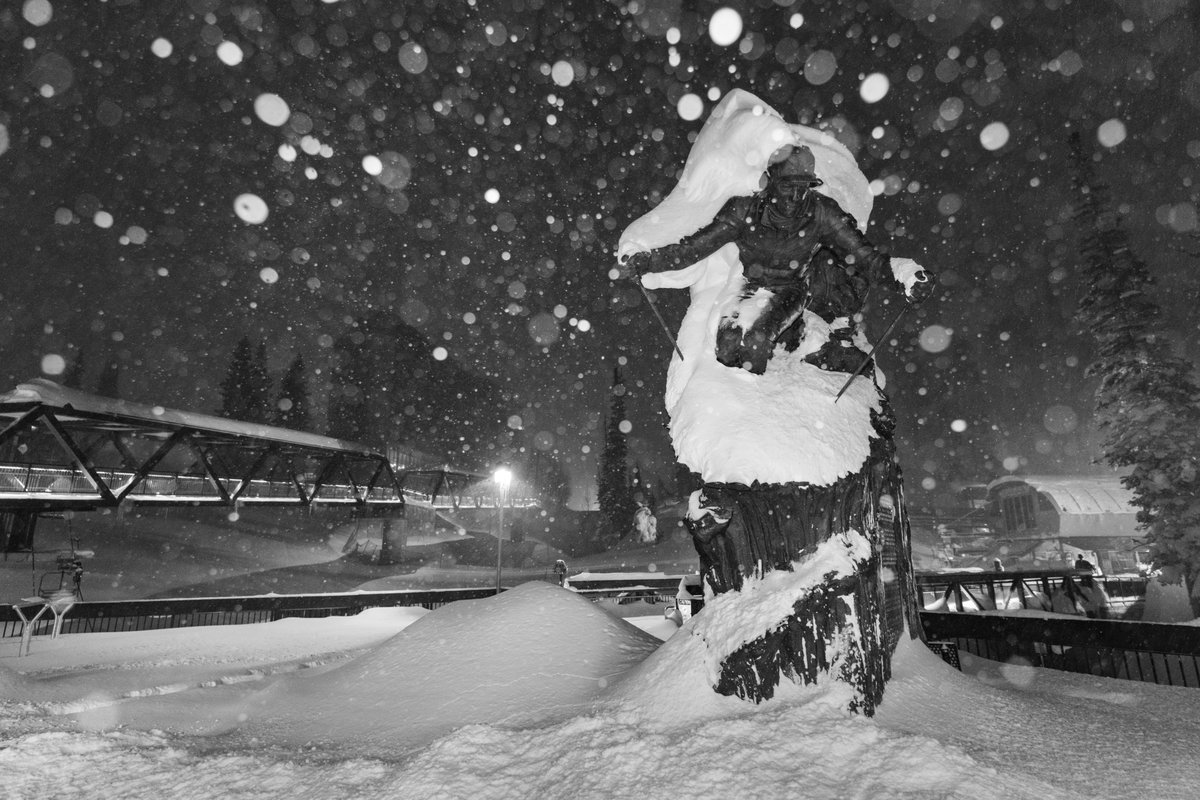 Snowbird's tweet photo. Resort Status Update:

After receiving 17” of snow overnight and 21” in the last 24 hours, coupled with sustained high winds exceeding 100 mph, Snowbird will not open for skiing and riding today, January 14, 2024. https://t.co/7eMV0LKVB9