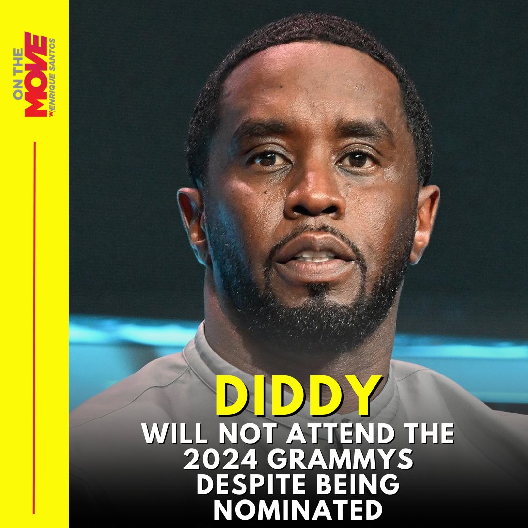 MoveWithEnrique's tweet photo. #Diddy Reportedly Skipping 2024 Grammys Following Multiple Lawsuits Despite Being Nominated 

#MoveWithEnrique https://t.co/clmGxUQnCy