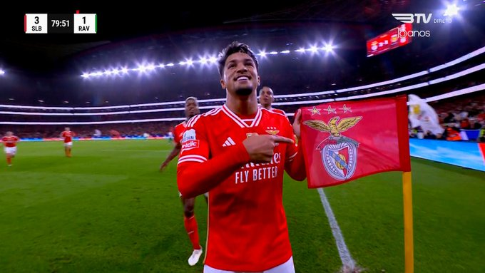 Marcos Leonardo estreia-se a marcar pelo Benfica!