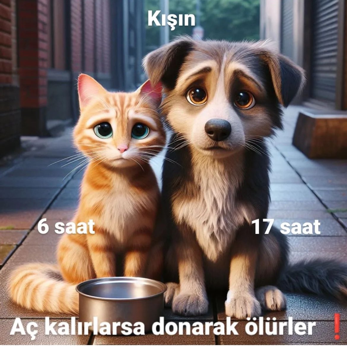 1881aynur's tweet image. 🐾🐾🐾Hava çok soğuk #mama koyun #su koyun #karton serin bi yerlere 🐾🐾🐾sokak canlarını aç susuz bırakmayın