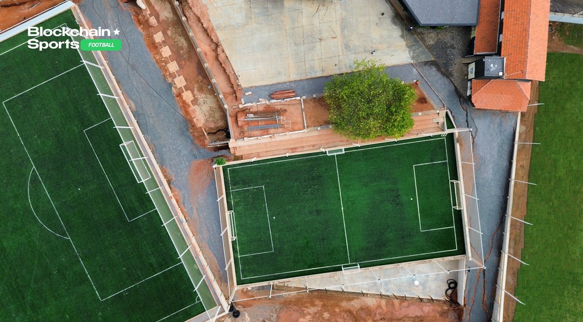 blockchainsprts's tweet photo. 🚧 Amazing #Academy construction update!
⚽️ We are pleased to announce that our #NaturalField is almost ready! Approximately 80% of the grass has already been laid.
• Also on the large natural field, construction of two retaining walls is underway and is expected to be completed by the end of the month.
• Work on the #ArtificialField is in full swing! The construction of the grandstand is underway.
🏠 Near the #Future townhouses, the retaining wall will also be completed soon. After that, the construction of townhouses will begin.
🎨 Cosmetic repairs continue in the big house: the walls are puttied and ready for painting, and soon the children will be accommodated there.
• The graffiti on the fence along the road is now complete, giving the environment a bright color.
🌱 We are also improving the overall atmosphere of the area. The planting of flowers, trees, and palm trees is well underway, bringing life and greenery to our Academy.
#StayTuned for more updates!
#AcademyConstruction #SportsFacility #NaturalField #ArtificialField #InfrastructureDevelopment #BuildingProgress #SportsAcademy #TownhouseDevelopment #GreenSpaces #StayUpdated #SportsCommunity