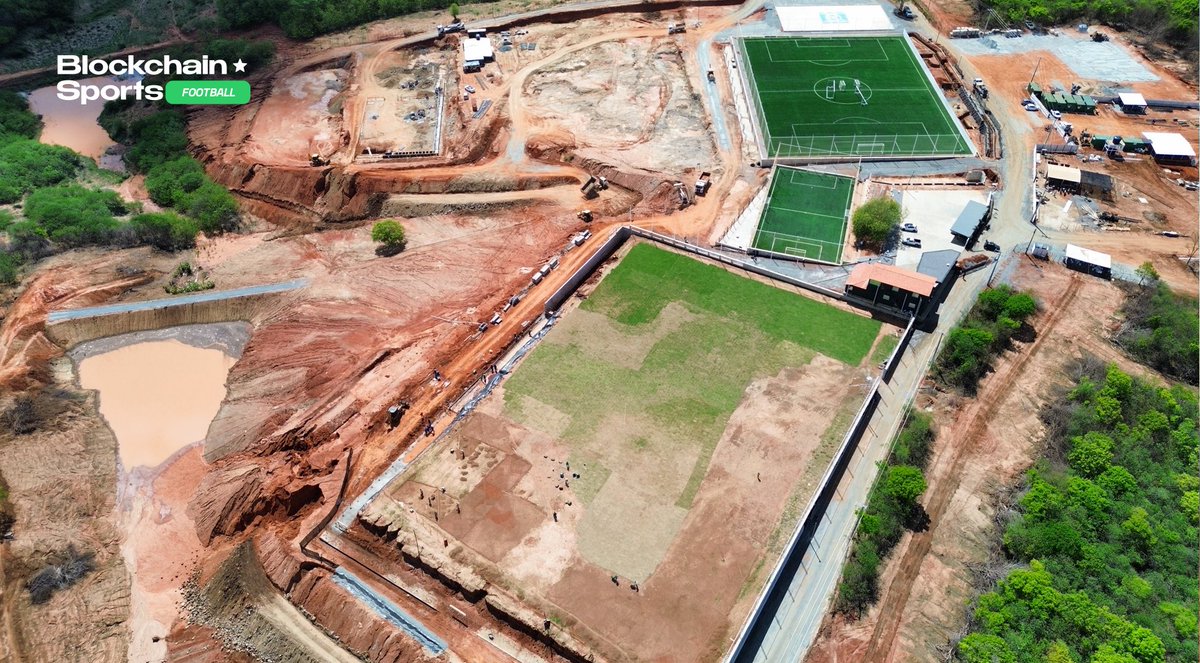 blockchainsprts's tweet photo. 🚧 Amazing #Academy construction update!
⚽️ We are pleased to announce that our #NaturalField is almost ready! Approximately 80% of the grass has already been laid.
• Also on the large natural field, construction of two retaining walls is underway and is expected to be completed by the end of the month.
• Work on the #ArtificialField is in full swing! The construction of the grandstand is underway.
🏠 Near the #Future townhouses, the retaining wall will also be completed soon. After that, the construction of townhouses will begin.
🎨 Cosmetic repairs continue in the big house: the walls are puttied and ready for painting, and soon the children will be accommodated there.
• The graffiti on the fence along the road is now complete, giving the environment a bright color.
🌱 We are also improving the overall atmosphere of the area. The planting of flowers, trees, and palm trees is well underway, bringing life and greenery to our Academy.
#StayTuned for more updates!
#AcademyConstruction #SportsFacility #NaturalField #ArtificialField #InfrastructureDevelopment #BuildingProgress #SportsAcademy #TownhouseDevelopment #GreenSpaces #StayUpdated #SportsCommunity