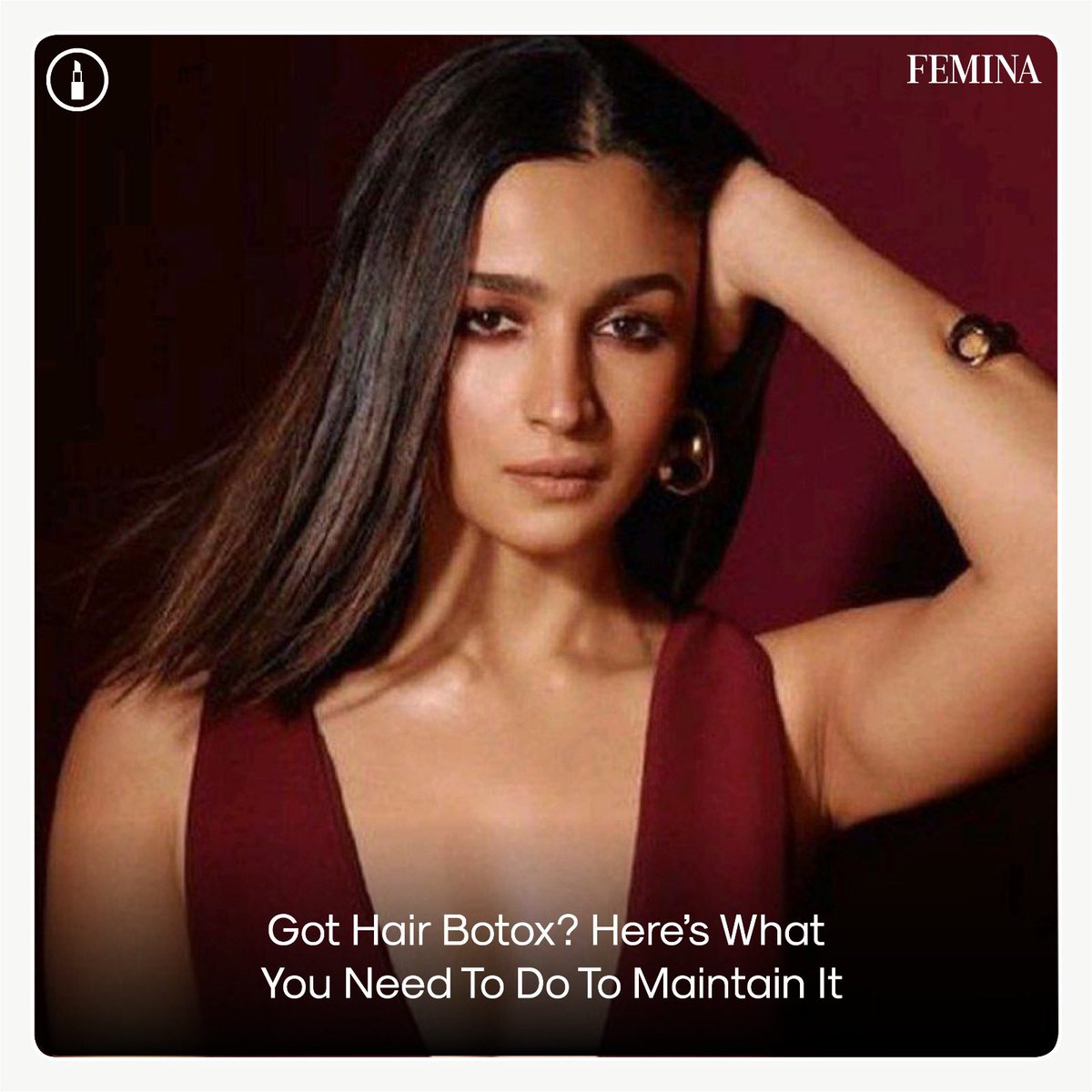 FeminaIndia's tweet photo. Here's your guide to maintain that sleek and smooth mane. 💇♀️✨ #HairCareRoutine #HairBotox #Beauty #Femina https://t.co/k4Nl9rhx9h
