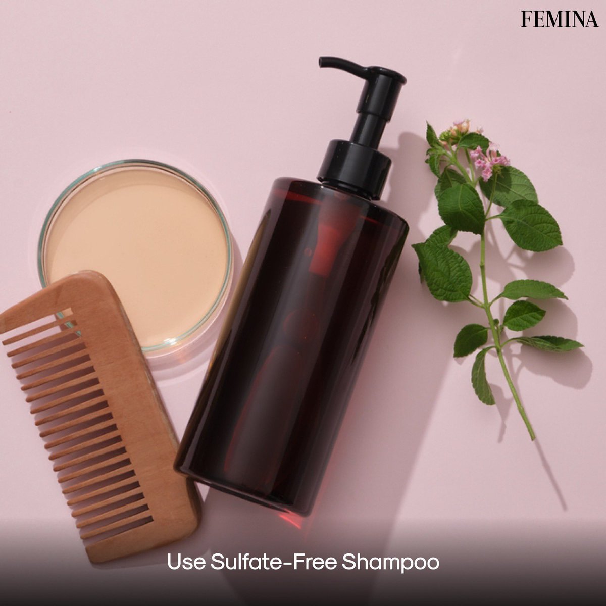 FeminaIndia's tweet photo. Here's your guide to maintain that sleek and smooth mane. 💇♀️✨ #HairCareRoutine #HairBotox #Beauty #Femina https://t.co/k4Nl9rhx9h
