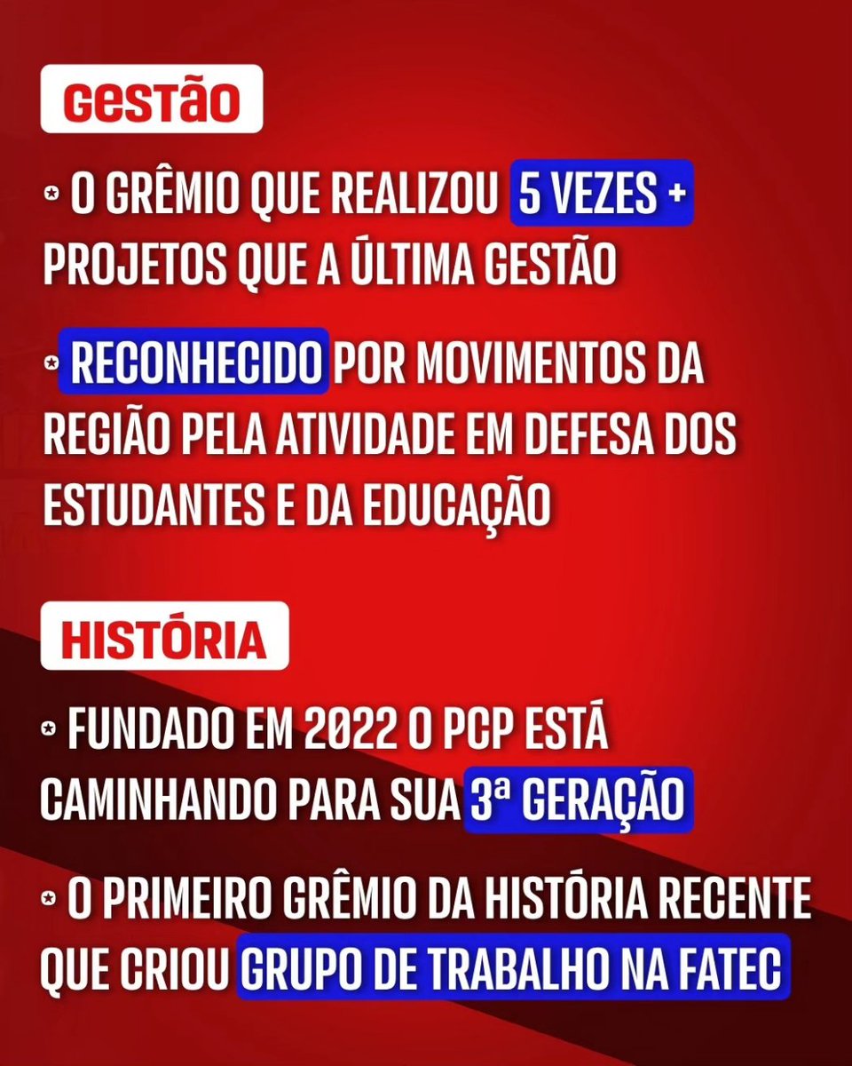 pcp_poli's tweet photo. E AÍ, JÁ CONHECEM O PCP?
Como tem gente nova na escola, o PCP decidiu se apresentar para vocês! Conheçam um pouco de nossa gestão, de nossa história e de nossos projetos. 

Junt❤️s fazemos melhor! ✊🏾 https://t.co/VgE7Jn1Y8x