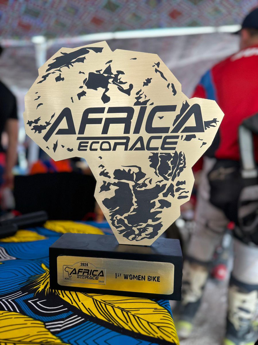 What an amazing achievement! Proud to support #thegirlonabike <a href="/Africaecorace/">Africa Eco Race</a>