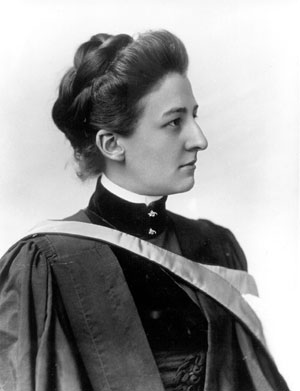 CraigBaird's tweet photo. On this day in 1862, Carrie Derick was born in Clarenceville, Canada East.

Let's learn more about this amazing and trailblazing Canadian woman!

Derick was educated at the Clarenceville Academy and began working as a teacher at the age of 15. 
She later received formal teacher training at the McGill Normal School.

She went on to teach in Clarenceville and Montreal, and was the principal of Clarenceville Academy at the age of 19.

In 1890, she graduated with a degree in natural science from McGill University. She had the highest GPA, 94 per cent, that year and received the Logan Gold Medal. 

With her education, she then became McGill’s first female botany demonstrator.
In 1901, Derick completed her PhD at the University of Bonn, having done all the research required, but she was denied her doctorate as the University of Bonn did not give women PhDs at the time. 

Derick also studied at Harvard University for three summers, the Royal College of Science, London in 1898, and the Marine Biological Laboratory in Woods Hole, Massachusetts for seven summers.

She returned to McGill University and was made an assistant professor, earning one-third the salary of her male counterparts. 

In 1909, she took over as the unofficial chair of the Botany Department at McGill after the illness and death of the previous chair. In 1912, McGill began to search for a new department chair and did not recruit Derick, despite her experience and support she received from students. 

Instead of becoming chair, she was appointed as the professor of morphological botany at McGill, becoming the first woman in Canada to achieve a university professorship. She was not given a pay rise, nor a seat on the faculty. She was told her title was a courtesy title and she was not actually a professor. 

Derick continued to work in her role and founded the McGill University genetics department. She also created Canada’s first Evolution and Genetics course, and published a number of papers on botany. 

In 1929, due to poor health, she retired. 

McGill was also an advocate for women’s rights throughout her life. She co-founded the National Council of Women of Canada, and was the first president of the Montreal Suffrage Association from 1913 to 1919. 

She supported birth control in Canada, which was illegal during her life and even confronted the Quebec premier over the issue. 

She also supported Annie Langstaff, the first female law graduate from McGill University after she was prevented from joining the Quebec bar. 
Carrie died on Nov. 10, 1941. 

A street is named for her in Montreal and in 2007, she was named a Person of Historic Significance. 
In 2017, she was recognized with a Google Doodle on her birthday. 

If you enjoy my Canadian history content, you can support my work with a donation at https://t.co/u12Dmz8vKv

📸McGill University