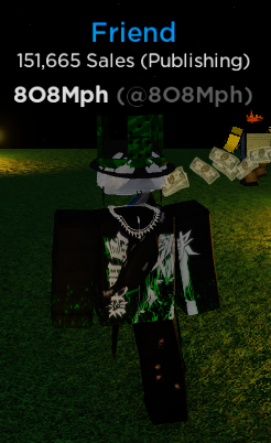 8O8Mph's tweet photo. 150k UGC Sales!
#ROBLOX #RobloxDev #RobloxUGC https://t.co/lBxJcB8LoV