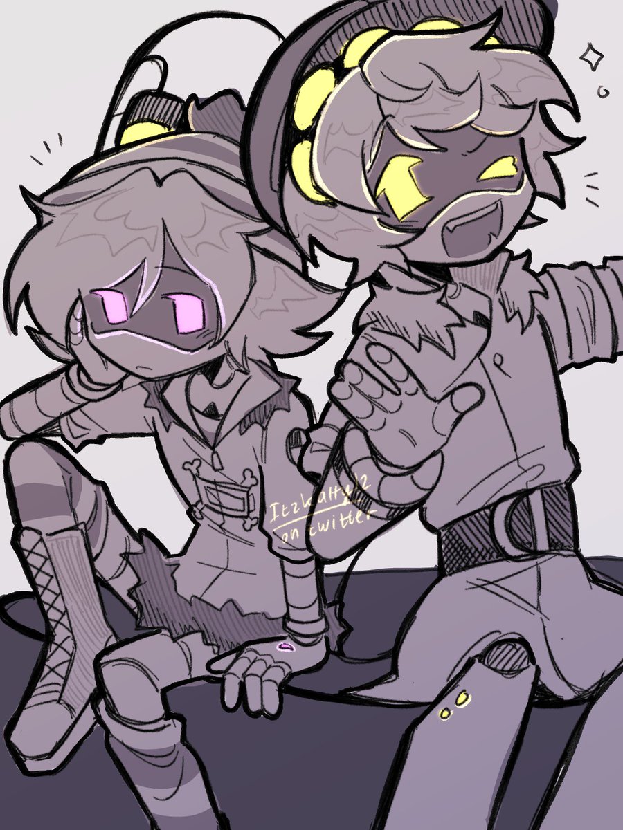 ItzKatty12's tweet photo. I got bored, so I drew them for funsies

#murderdrones https://t.co/WMHtgeT5UD