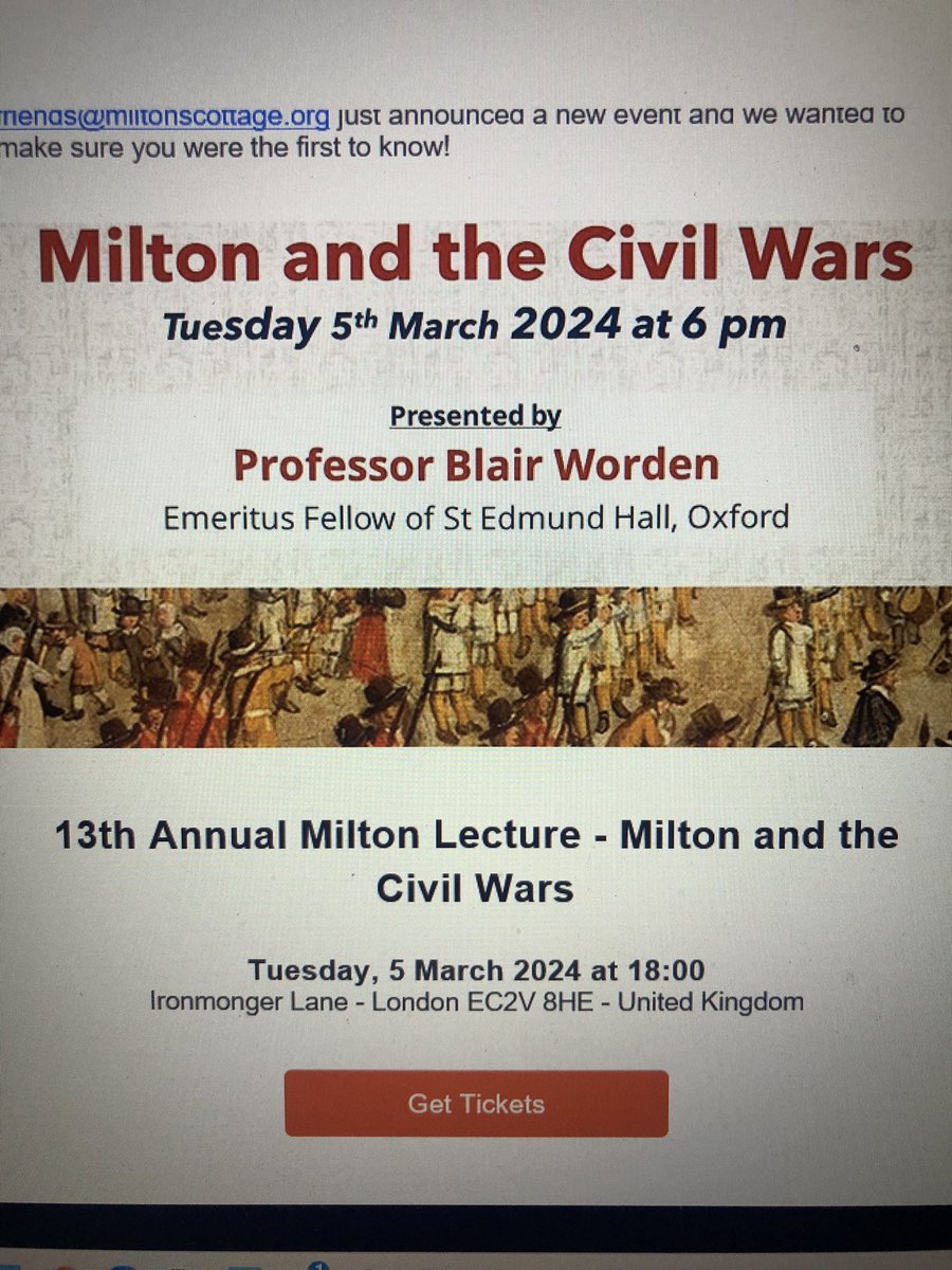 Milly Soames (@millysoames) on Twitter photo Calling all those who enjoyed Pandemonium by the brilliant <a href="/Aiannucci/">Armando Iannucci</a> might be interested in this . A very warm John Milton welcome awaits #johnmilton #visitmiltonscottage #visitbuckinghamshire Calling all those who enjoyed Pandemonium by the brilliant <a href="/Aiannucci/">Armando Iannucci</a> might be interested in this . A very warm John Milton welcome awaits #johnmilton #visitmiltonscottage #visitbuckinghamshire