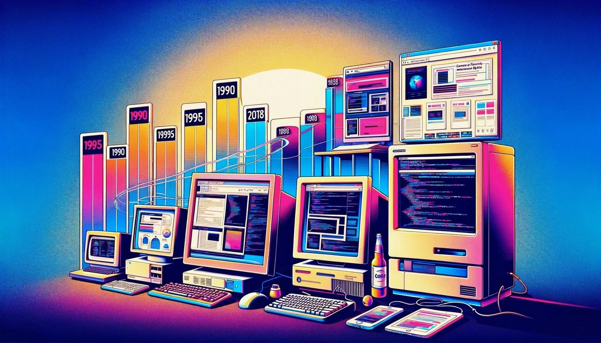 Nexuza_'s tweet image. Embark on a Journey Through the Art of Web Design 🌐✨

💡👉 Dive in here: nexuza.com/blog/evolution…

#webdesignevolution #nexuzablog #techhistory #nexuza #webdesign #webdesigner #webdevelopment #webdeveloper #uidesign #website #ux #uxdesign #websitedesign #ui #html #userinterface