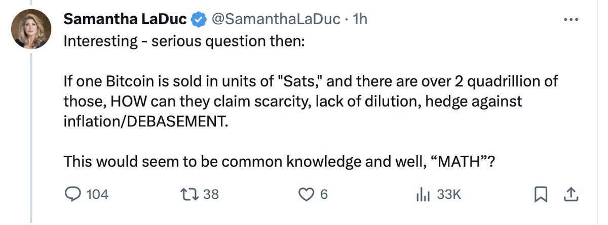 level39's tweet photo. When you go from Metallism (money needs intrinsic value) to Chartalism (only the state can create money) to Infinite Pizza Theory (Bitcoin is not scarce) over the course of two days, it's time to think about finding a new career. https://t.co/EZeV88ONZH