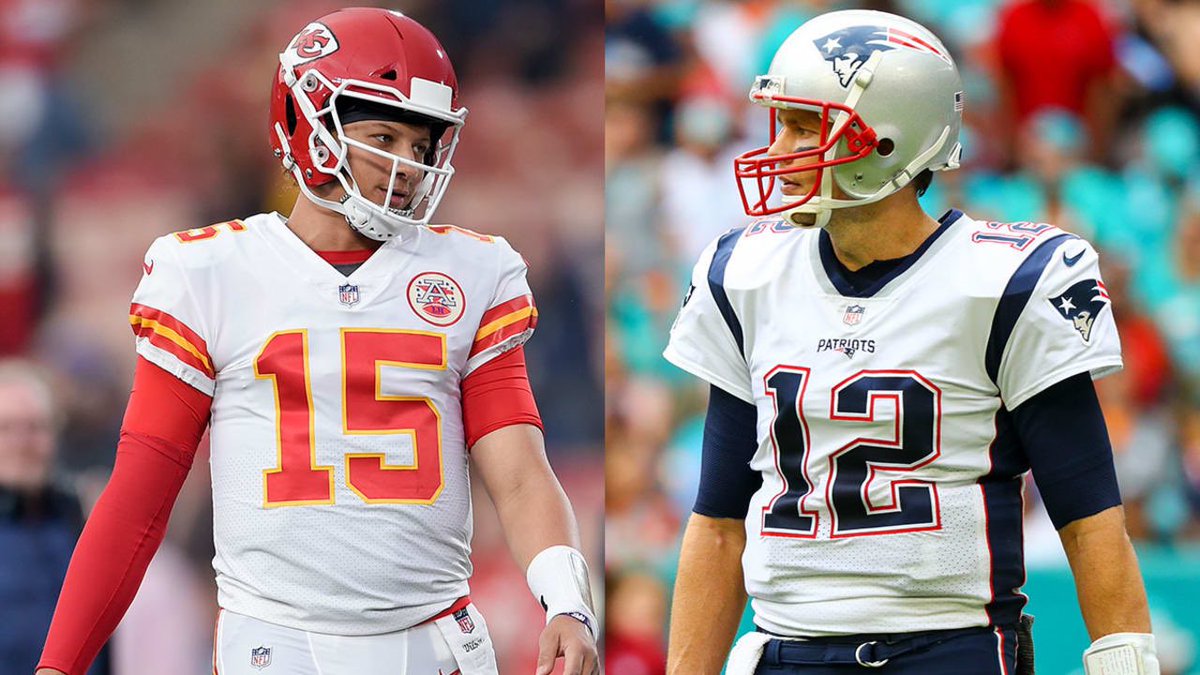 LanceTHESPOKEN's tweet photo. Through their first 15 postseason games:

Tom Brady:

13-2 W-L
64 comp%
232 pass ypg
25 total TDs
9 INTs
6.9 Y/A
93 QB Rating

Patrick Mahomes:

12-3 W-L
67 comp%
290 pass ypg
41 total TDs
7 INTs
7.7 Y/A
106 QB Rating https://t.co/ruYAQUfuYG