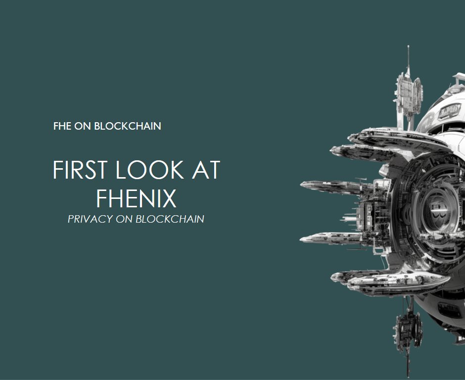 rezaisgoat's tweet photo. Blockchains are secure, right?
Anyone can see everything happening & no one can insert false info in between. BUT, what if we wanted to process sensitive data there? Every one sees them, huh?
#Ethereum, #FHE, #FHErollups, #Encryption, #Web3, #Blockchain, #fhEVM, #fheOS @fhenix https://t.co/wPbh40I97X