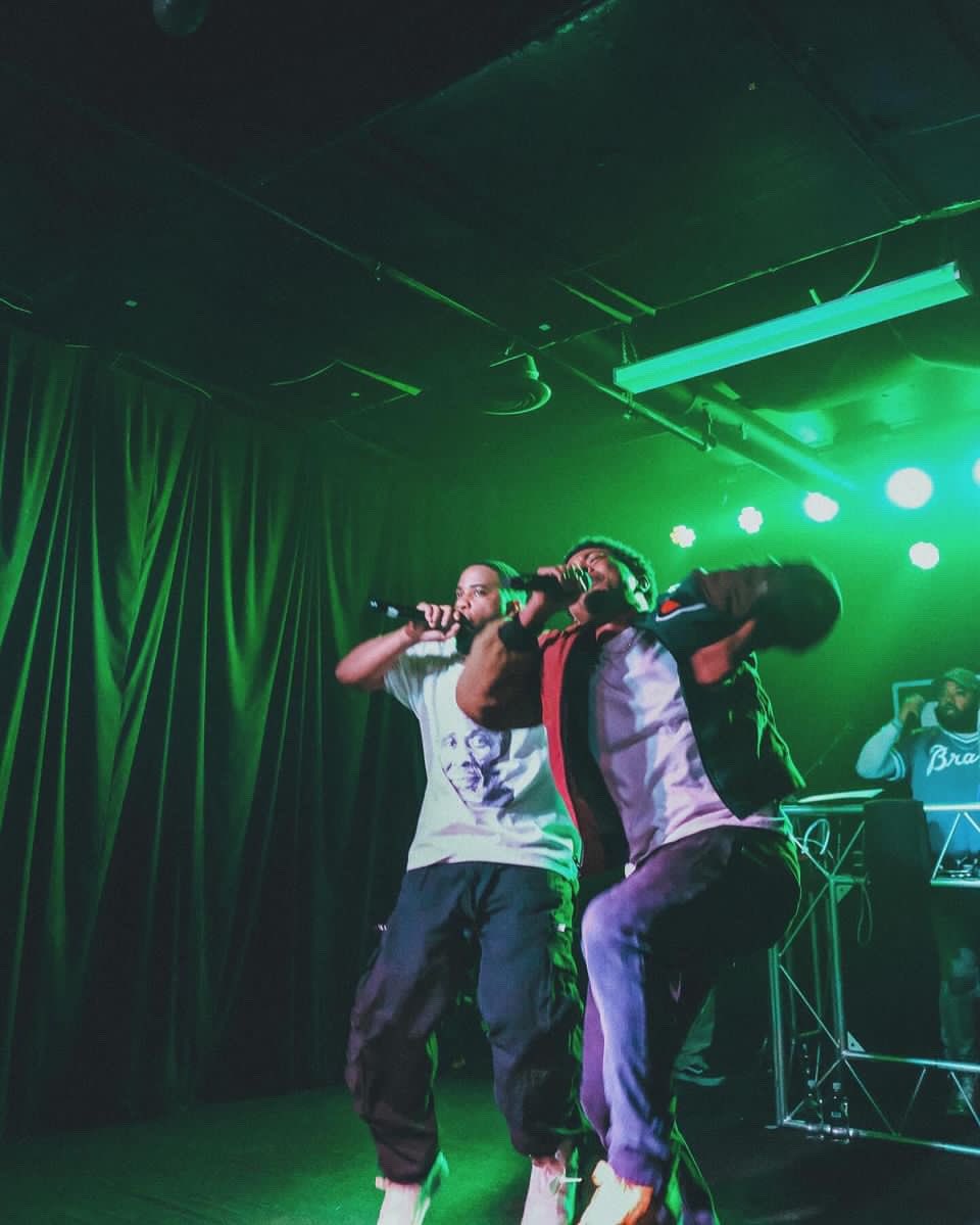 Popped out on my dawg @reasonTDE for his show in the city. Shit was a zoo! 💿