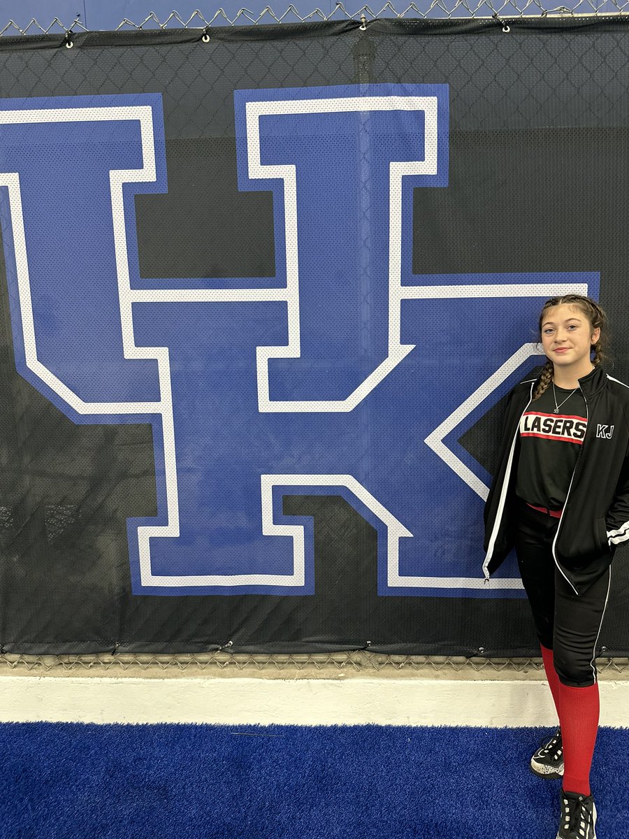 HUGE THANK YOU <a href="/UKsoftball/">Kentucky Softball</a> coaches and players making this prospect camp possible! I left with great instruction and had lots of fun! Looking forward to the next one! <a href="/UKCoachLawson/">Rachel Lawson</a> <a href="/kswaggyyyy/">kayla kowalik</a> <a href="/2011Laserswhite/">Lasers White 2011</a> <a href="/ExtraInningSB/">EXTRA INNING SOFTBALL</a> <a href="/D1Softball/">D1Softball</a> <a href="/IHartFastpitch/">I❤️Fastpitch</a>