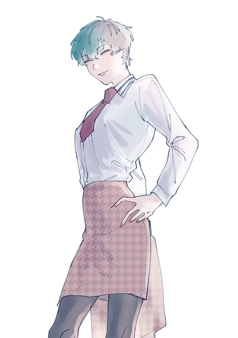 なんとなくで初めて女体化サ描いたけどあんま普段と変わんない気がする
