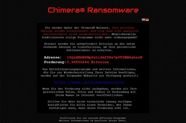 _aircorridor's tweet photo. Anatomy of Ransomware, Part 1: Chimera

Chimera malware caught! This article cracks its code to show how it hides, so you can stay safe.

@three_cube #ransomware

https://t.co/o4KK5Xz2He https://t.co/Mqtat3TCAE
