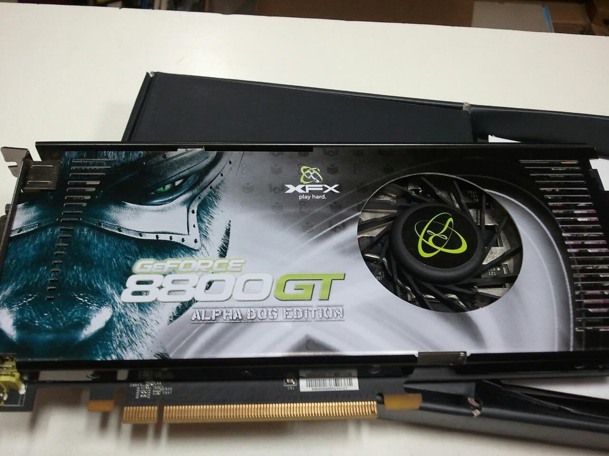 n4speed's tweet photo. @OfficialPCMR 8800GT Special Edition. Also came with DND door tag https://t.co/uOaCOEgMGe