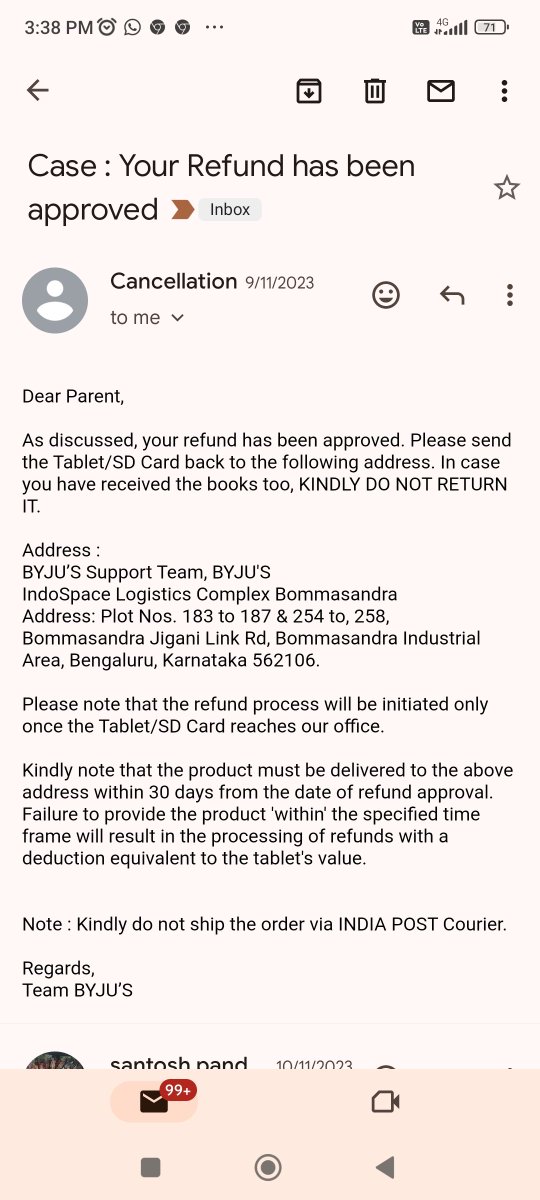 santoshpnd09's tweet photo. @BYJUS @ByjusSupport https://t.co/HjIRiaVuy9