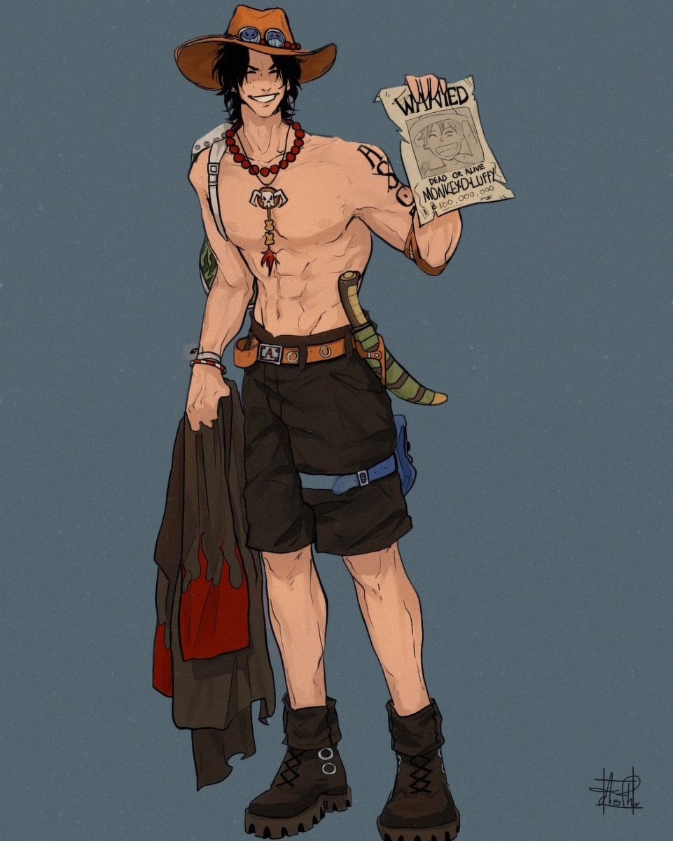 Ace :3 

#onepiece #ace #portgasdace #fanart #acefanart #Onepiecefanart