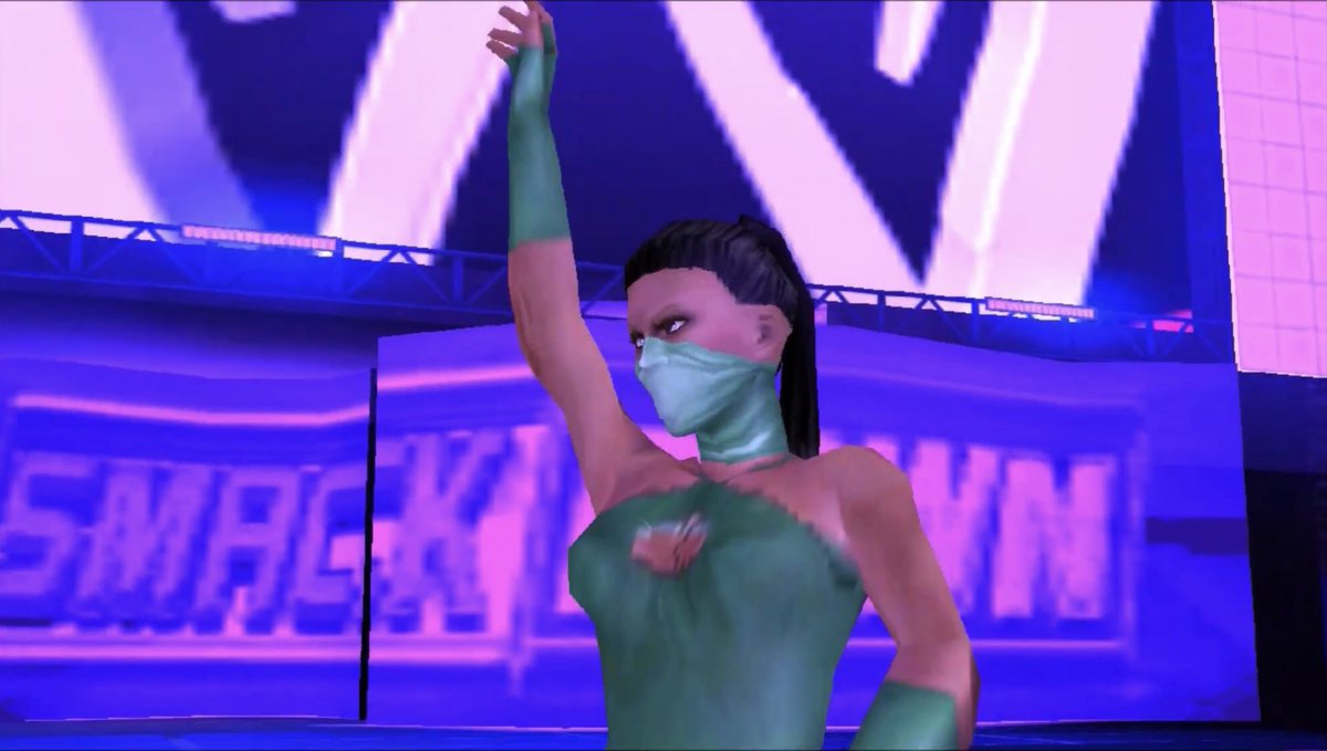 Jade in WWE SVR 2011 #Jade  #MortalKombat  #WWESmackdownVSRaw2011 #2011 #CAW