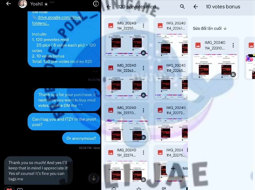 MCOUNTDOWN VOTE SOLD
[ EP.825] Pre-vote

🎟️ 120 prevotes mcd + 10 votes bonus sold for #ITZY 
Purchased by <a href="/Yoshii_BH/">Yoshii~YEJI🐾🖤</a> 

Thank you again for choosing and trusting me to buy vote 🥺🫶
#julijaesell_prfs