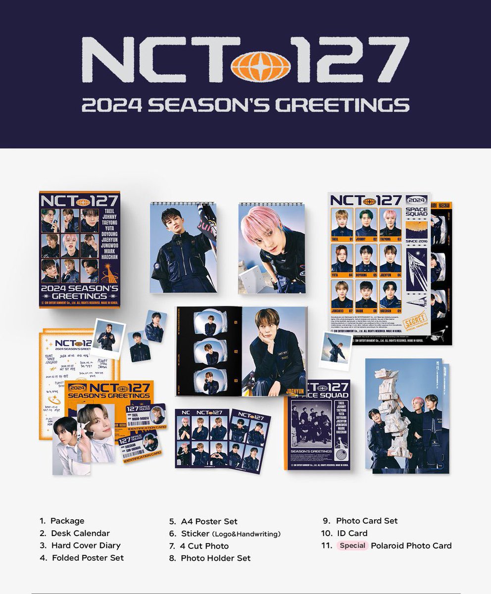 hidupmarkhyuck's tweet photo. GIVEAWAY TIME🥳

Dalam rangka aku lagi seneng, mau GA kecil - kecilan buat 3 orang pemenang

- Taeyong set season greeting 2024 (1 winner)
- random photocard (2 winner)

Rules:
- RT + Like (ga wajib follow tapi kalo mau mutualan boleh)
- rep bebas

end tba https://t.co/CHTKzKbqv5
