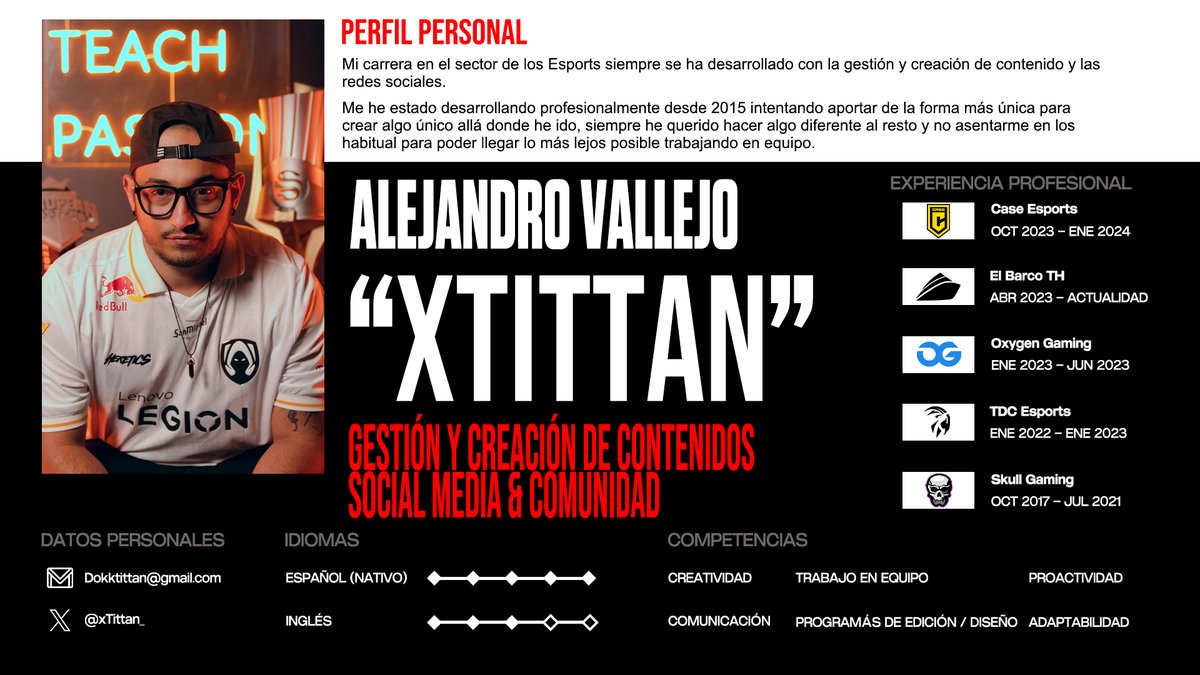Después de mi etapa en Case vuelvo a buscar oportunidades profesionales en el sector.

Referencias sobre mi trabajo:
<a href="/CarlosgCobian/">Carlos García Cobian</a> 
<a href="/Juantxoalerta01/">Heretics Juantxoalerta01</a> 

Se agradece RT y MGs 🤍✨