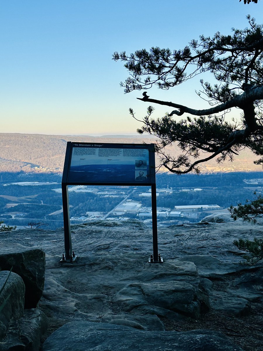 liz_july4th's tweet photo. @MeateaterT @FrankWCox1 @CwNewbie11 Complicated man, in my opinion, I like to know his thoughts as he stood at Sunset Rock, Lookout Mountain, alongside Bragg, looking at the Union army

#SunsetRock 👇👇👇 01.02.2024 https://t.co/AsoK54cJuv