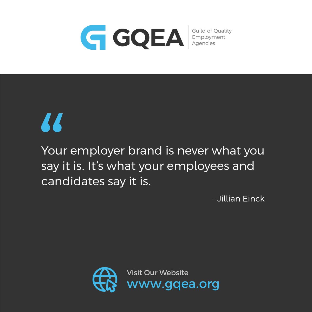 Guild_of_Q's tweet photo. Craft an authentic employer brand by fostering positive experiences for employees and candidates. 

#GQEA #employmentagency #recruitment #recruitmentagency #staffingagency #recruiter #recruitmentindustry #recruitmentconsultant #recruitmentservices #hr #quoteoftheday https://t.co/bNcFMsIY93