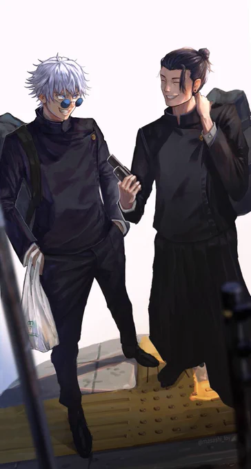 "最強同期"  #呪術廻戦 #JujutsuKaisen #五条俉 #夏油傑