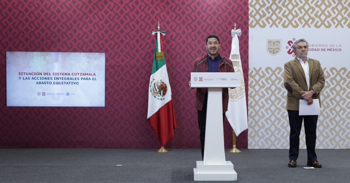 Secretaría de Gestión Integral del Agua tweet media