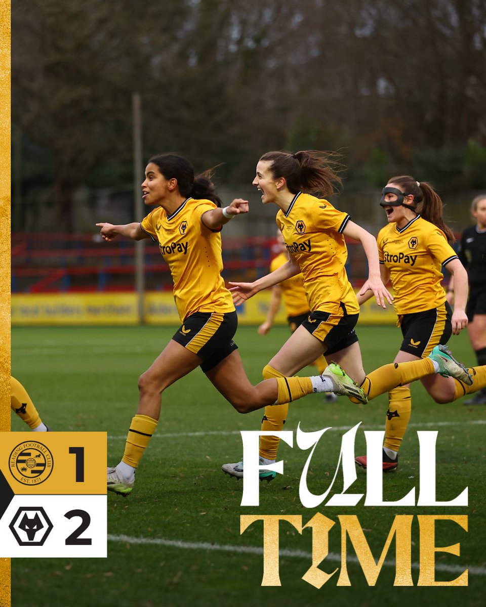 WE'RE INTO THE @AdobeWFACup FIFTH ROUND!! 🐺🏆