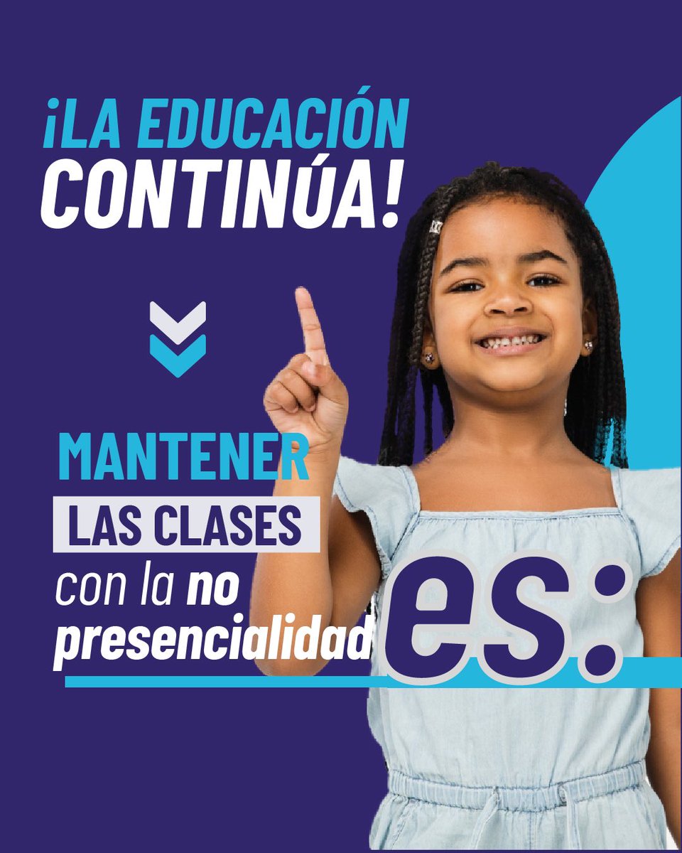 Educacion_Ec's tweet photo. ¡Las clases continúan con la no presencialidad! Este es un compromiso y afirmación que garantiza el derecho a la educación.

#ElNuevoEcuador https://t.co/Ju3OCA6Dvp