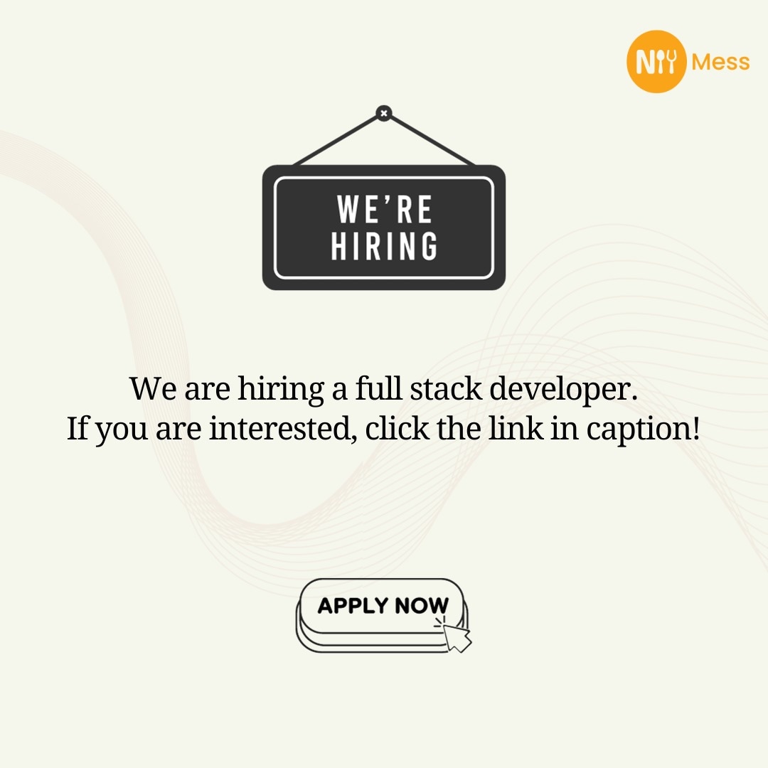 OnlyMessX's tweet photo. Hey folks, we are looking for a Full Stack Developer. If you are interested, kindly fill the form below!
Link - https://t.co/qjeT716lFJ
.
.
.
#hiring #opportunity #opportunities #fullstackdeveloper #engineer #developer #college #onlymess https://t.co/fFNo72Y1W7