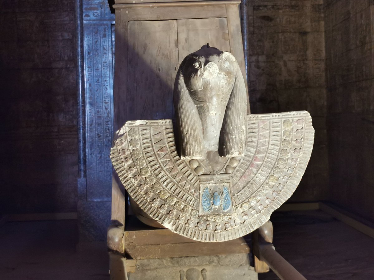 OfficialMarike's tweet photo. I had such a epic day exploring Aswan and Edfu yesterday 😍🏯 hard to believe these temples are about 4000 years old. https://t.co/GFkktVPYft