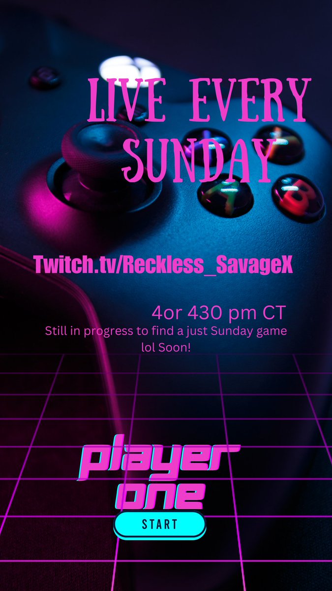 RecklessSavageX's tweet photo. Live every Sunday on Twitch! https://t.co/815vwOXAcd https://t.co/BCZzkMm4zz