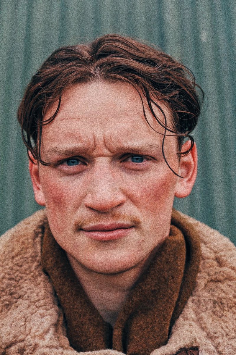 LouisGreatorex's tweet photo. Masters Of The Air - Jan 26
I play Capt. Joseph Payne - or "Bubbles" as he was affectionately known. He was considered one of the best navigators in the 100th. Organised, hard-working, skilled - one of the many brave men who gave everything they had.
Their story is very special. https://t.co/jcHyX6Qscb