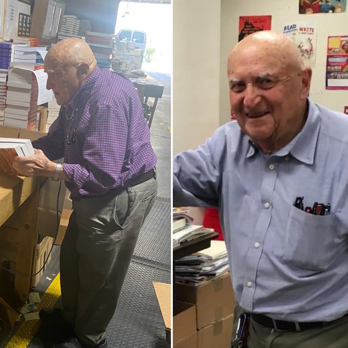 To know Harold Makanoff was to love him. My bookish world won’t be the same without the warm smile of my book “grampa” welcoming me into his home at Main Street Books, but I’ll forever remember his generosity, knowledge, infectious laugh, yellow legal pad &amp; incredible stories. 💔