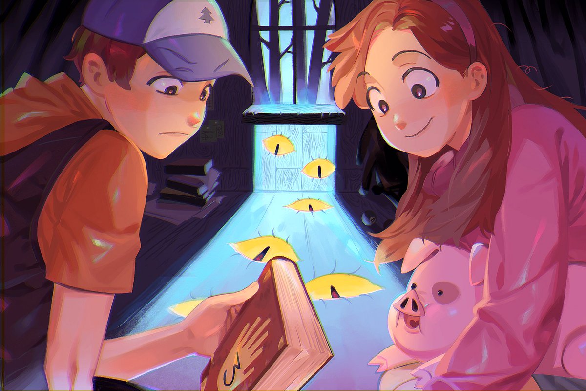 #GravityFalls 
중력폭포 굿즈교류회가 무사히 끝난 것을 축하합니다~~🥹
쌍둥이로 협력드렸습니다!